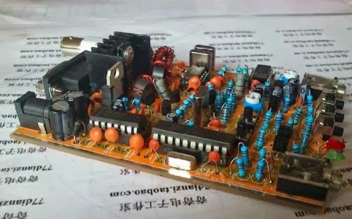 Case DIY Kit 51 Super RM Rock Mite QRP CW Transceiver HAM Radio Shortwave 